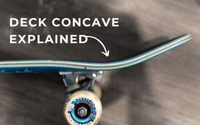 What Is Skateboard Deck Concave? (Mellow Vs Steep)